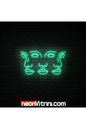 3 YÜZ NEON VİTRİNİ ÖZEL KOLEKSİYON