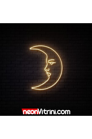 Ay Yüzü - NEON LED Tabela