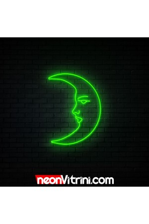Ay Yüzü - NEON LED Tabela