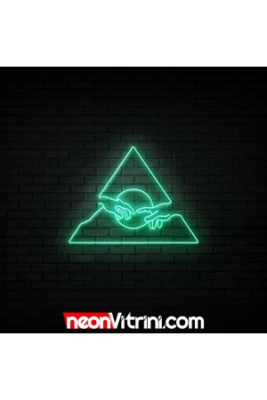 Âdem'in Yaratılışı 2 - NEON LED Tabela